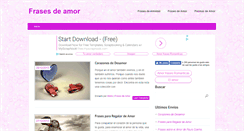 Desktop Screenshot of bellasfrasesdeamor.com